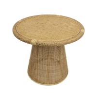 KAMIRA SIDE TABLE ΦΥΣΙΚΟ 59x59x49.5cm