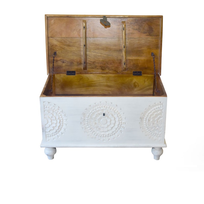 RHODES ΜΠΑΟΥΛΟ ΛΕΥΚΟ DECAPE ΚΑΡΥΔΙ 85x44x50cm