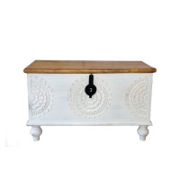 RHODES ΜΠΑΟΥΛΟ ΛΕΥΚΟ DECAPE ΚΑΡΥΔΙ 85x44x50cm