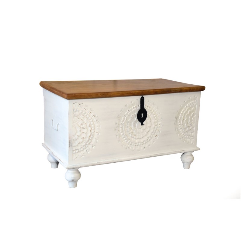 RHODES ΜΠΑΟΥΛΟ ΛΕΥΚΟ DECAPE ΚΑΡΥΔΙ 85x44x50cm
