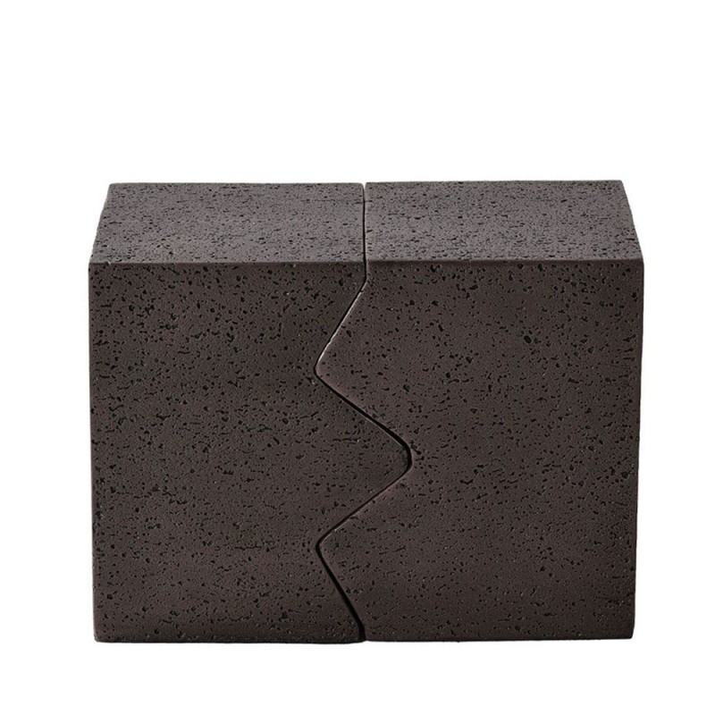 ABRACO SIDE TABLE SET 2ΤΕΜ MOCCA 60x30x46cm
