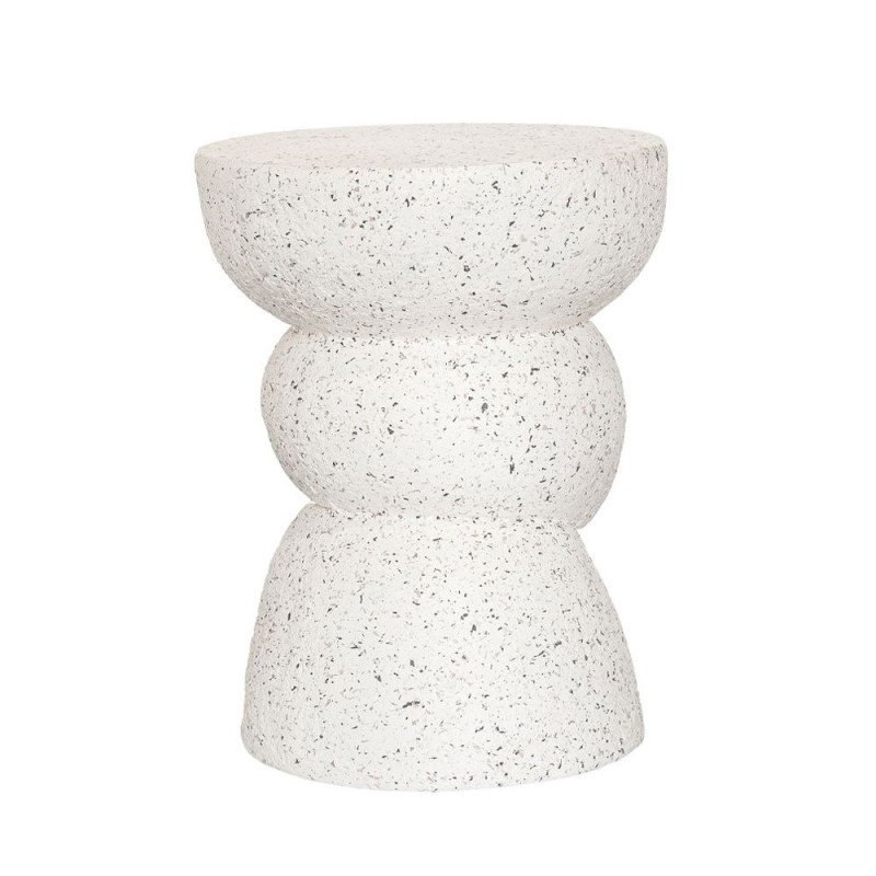 ASIMETRON SIDE TABLE TERRAZZO 35x35x46cm