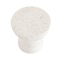 ASIMETRON SIDE TABLE TERRAZZO 35x35x46cm