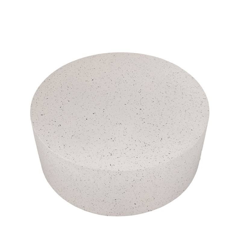 WHEEL COFFEE TABLE TERRAZZO 90x90x41.5cm