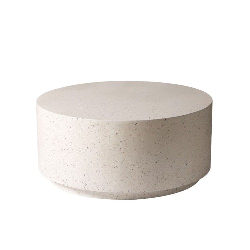WHEEL COFFEE TABLE TERRAZZO 90x90x41.5cm