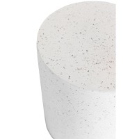 WHEEL SIDE SIDE TABLE TERRAZZO 35x35x47cm