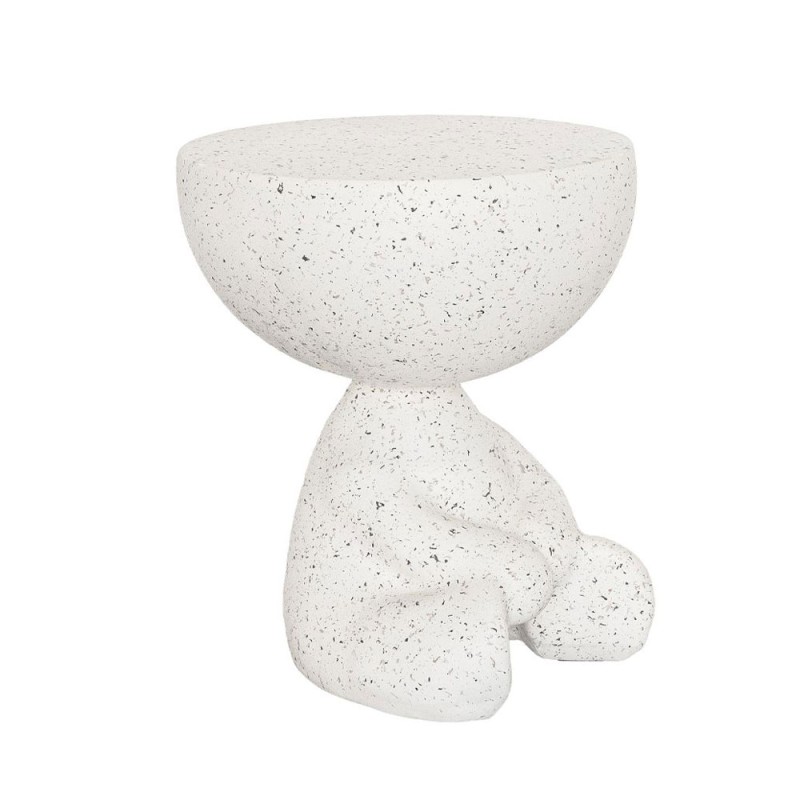 BEAR SIDE TABLE TERRAZZO 38x38x43cm