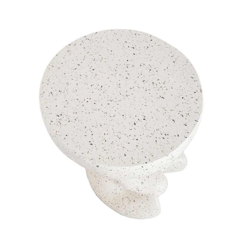 BEAR SIDE TABLE TERRAZZO 38x38x43cm