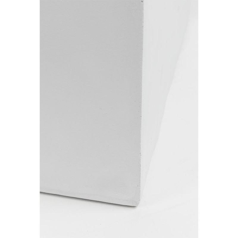 LITHOS SQUARE SIDE TABLE ΛΕΥΚΟ 55.5x55.5x57cm