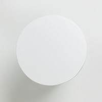 LITHOS HANDLE SIDE TABLE ΛΕΥΚΟ 36.5x36.5x46.5cm