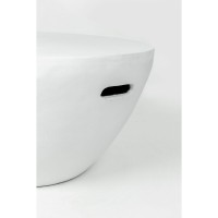 LITHOS CENTRAL COFFEE TABLE ΛΕΥΚΟ 68x68x36cm