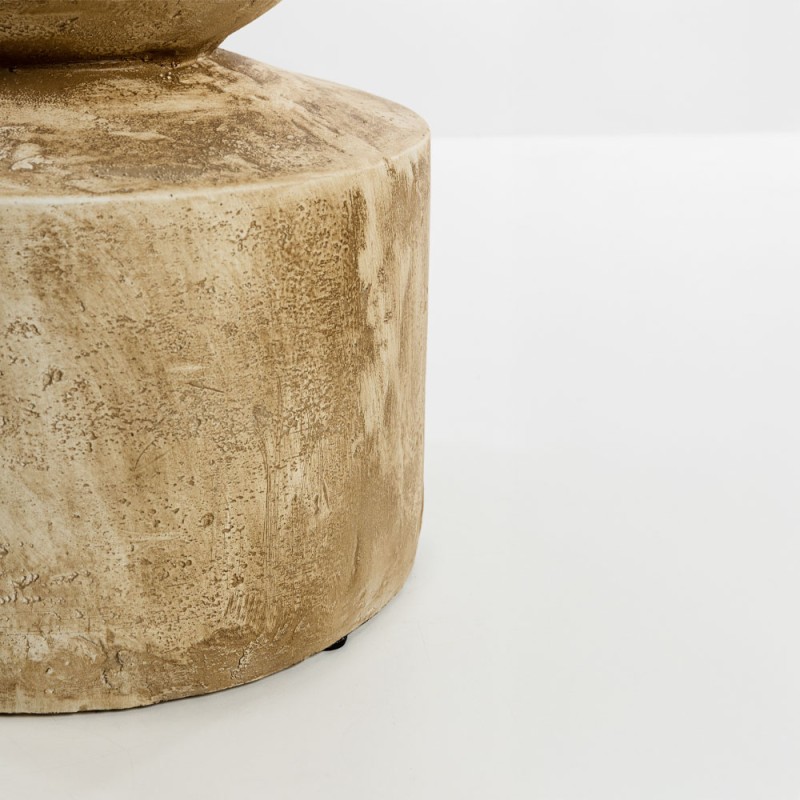 SANDY SIDE TABLE ΚΑΦΕ ΑΝΟΙΧΤΟ 38.5x38.5x51cm
