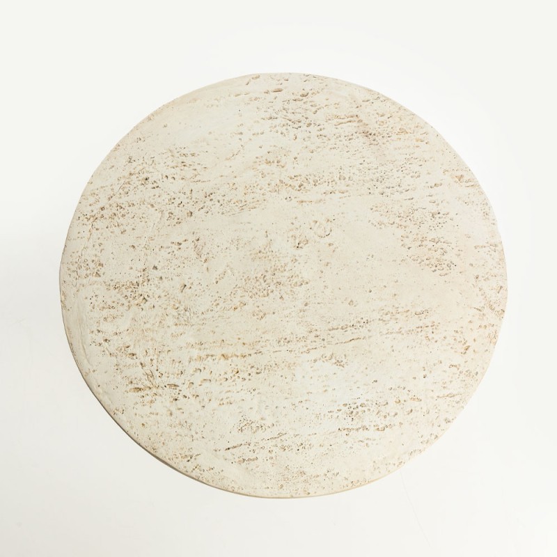 POROS COFFEE TABLE BEIGE 65x65x43cm