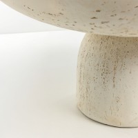POROS COFFEE TABLE BEIGE 65x65x43cm