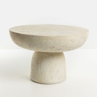 POROS COFFEE TABLE BEIGE 65x65x43cm