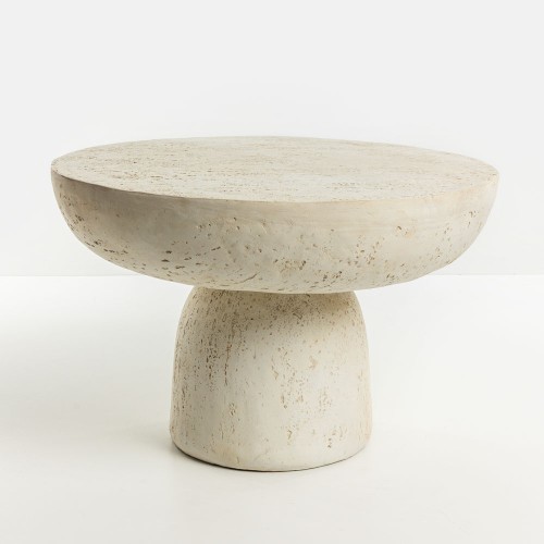 POROS COFFEE TABLE BEIGE 65x65x43cm
