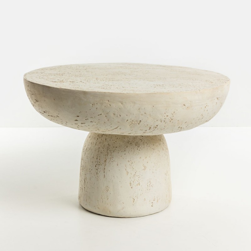 POROS COFFEE TABLE BEIGE 65x65x43cm