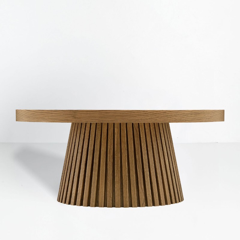 FORESTA COFFEE TABLE ΦΥΣΙΚΟ 90x90x40cm