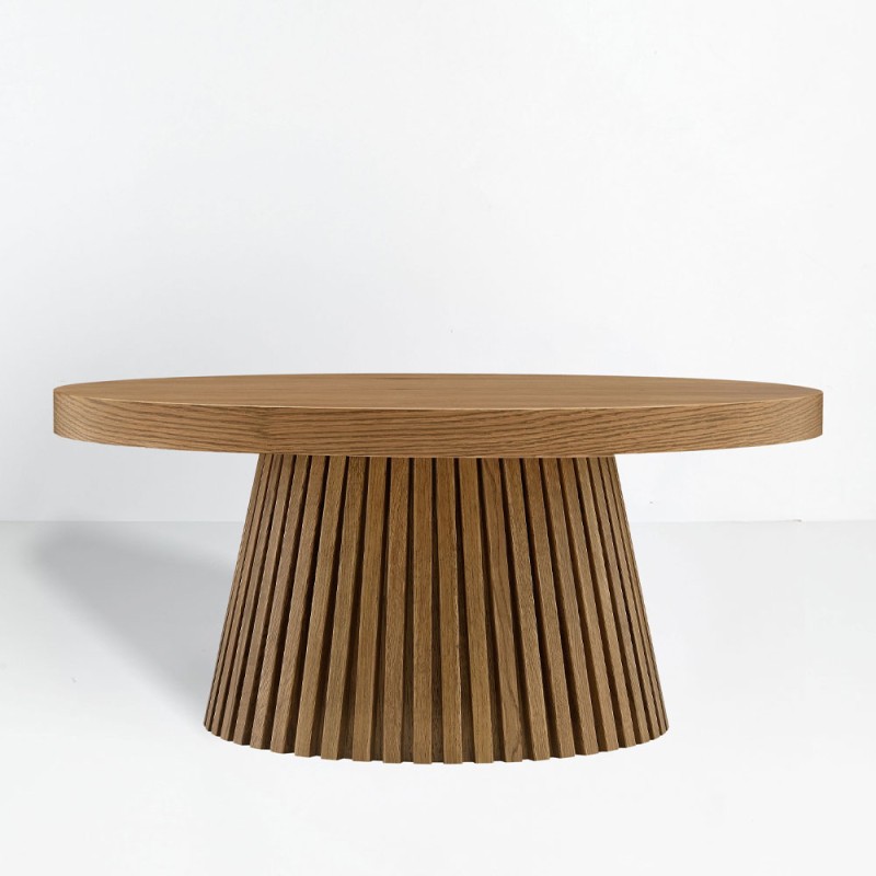 FORESTA COFFEE TABLE ΦΥΣΙΚΟ 90x90x40cm