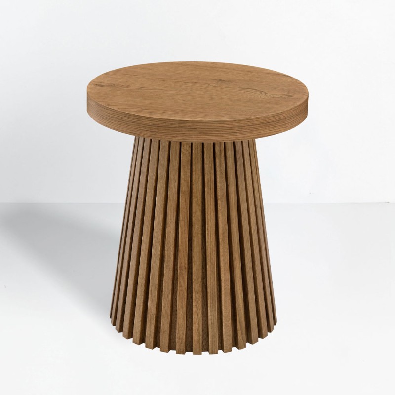 FORESTA SIDE TABLE ΦΥΣΙΚΟ 50x50x58cm