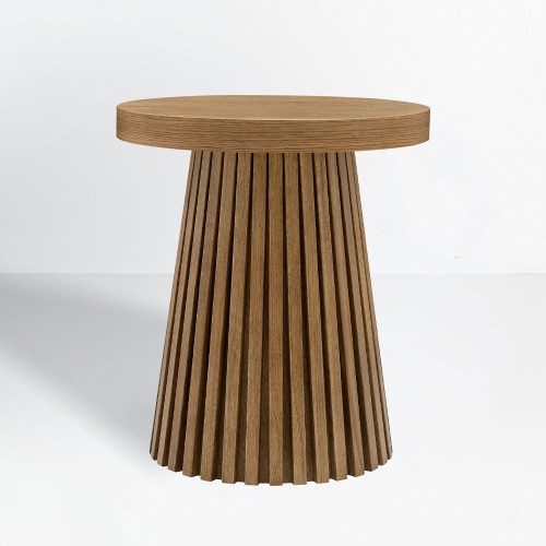 FORESTA SIDE TABLE ΦΥΣΙΚΟ 50x50x58cm