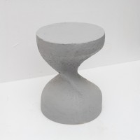 INDUSTRIAL SIDE TABLE ΛΕΥΚΟ 39.5x39.5x52.5cm