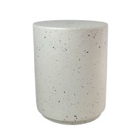 WHEEL ROUND SIDE TABLE TERRAZZO 36.5x36.5x46cm