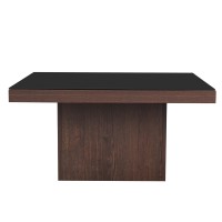NUEZ COFFEE TABLE ΚΑΡΥΔΙ ΜΑΥΡΟ 79x79x40cm