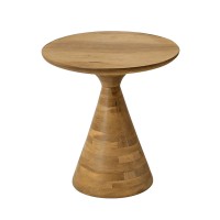 VERTEX COFFEE TABLE ΦΥΣΙΚΟ 50x50x55cm