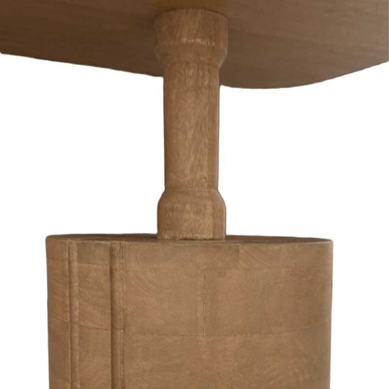 TETRIS COFFEE TABLE SET 3ΤΕΜ ΦΥΣΙΚΟ 45x45x60cm