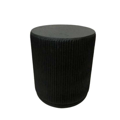 STYLOS SIDE TABLE ΜΑΥΡΟ 34x34x40cm