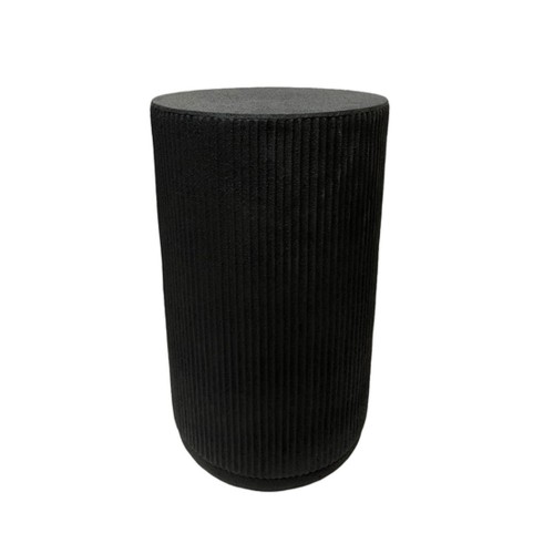 STYLOS SIDE TABLE ΜΑΥΡΟ 34x34x58cm