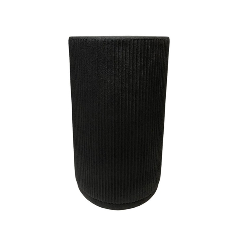 STYLOS SIDE TABLE ΜΑΥΡΟ 34x34x58cm