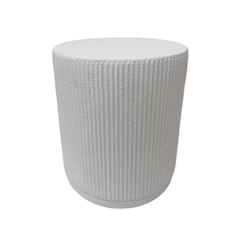 STYLOS SIDE TABLE ΛΕΥΚΟ 34x34x40cm