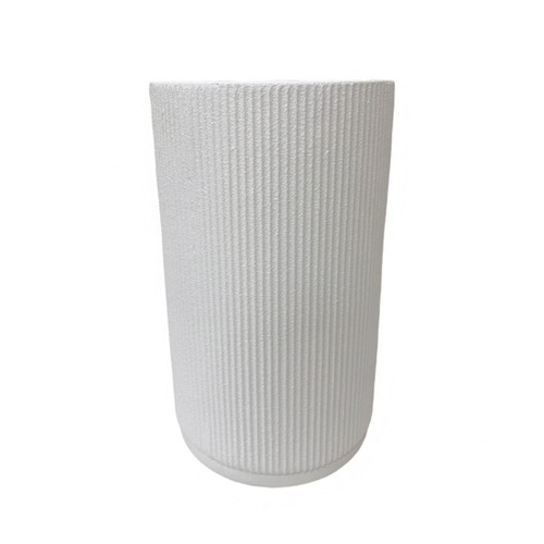 STYLOS SIDE TABLE ΛΕΥΚΟ 34x34x58cm