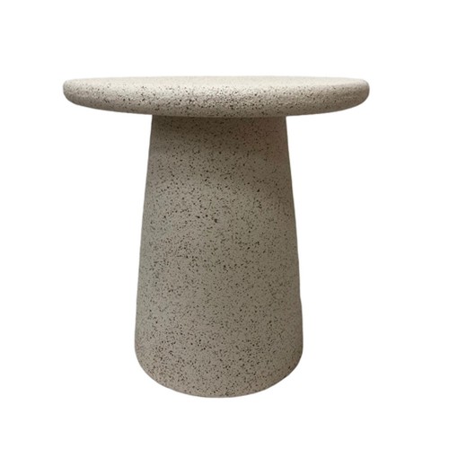 SAHARA SIDE TABLE SAND BEIGE 47.5x47.5x48.5cm