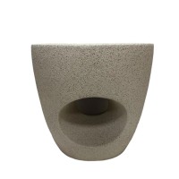 PORTAL SIDE TABLE SAND BEIGE 50x41x46.5cm