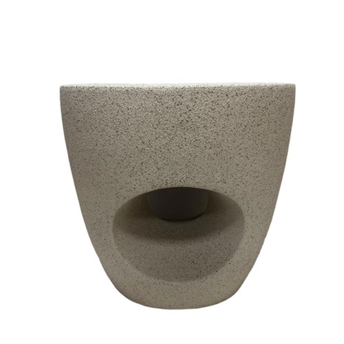 PORTAL SIDE TABLE SAND BEIGE 50x41x46.5cm