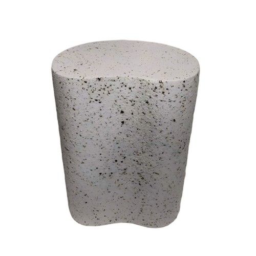 CURVA SIDE TABLE TERRAZZO 34.5x24x45cm