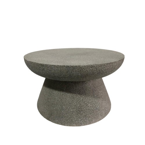 SANDHILL COFFEE TABLE STONE GREY 70x70x40cm