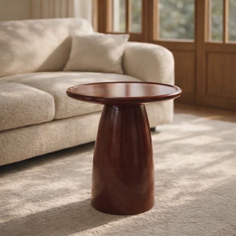 CHOCOLATE SIDE TABLE ΚΑΦΕ 36.5x36.5x46cm
