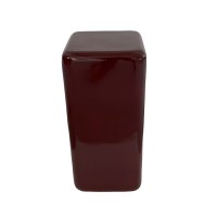 CHOCOLATE SIDE TABLE ΚΑΦΕ 33x33x70cm