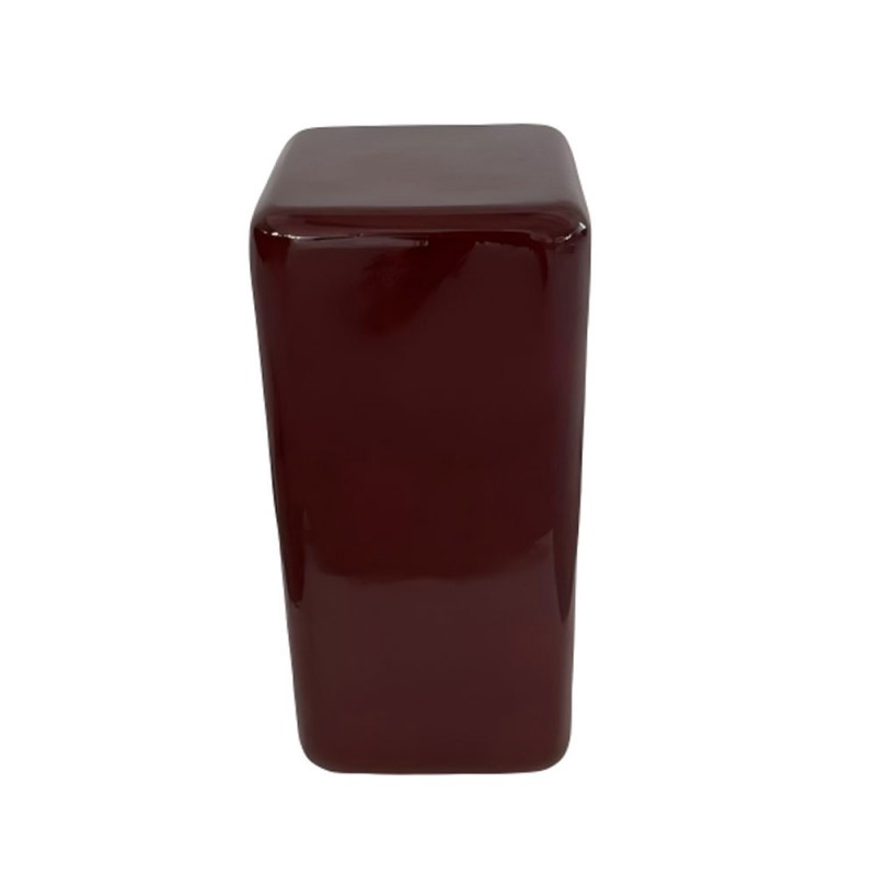 CHOCOLATE SIDE TABLE ΚΑΦΕ 33x33x70cm