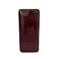 CHOCOLATE SIDE TABLE ΚΑΦΕ 33x33x70cm