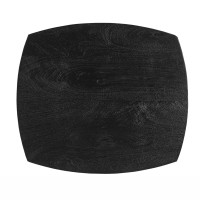 TIPTOP SIDE TABLE ΜΑΥΡΟ 40x35x60cm