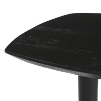 TIPTOP SIDE TABLE ΜΑΥΡΟ 40x35x60cm