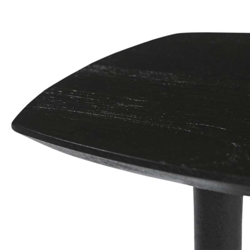 TIPTOP SIDE TABLE ΜΑΥΡΟ 40x35x60cm