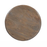 SOLOMON SIDE TABLE ΚΑΡΥΔΙ 54x54x52cm