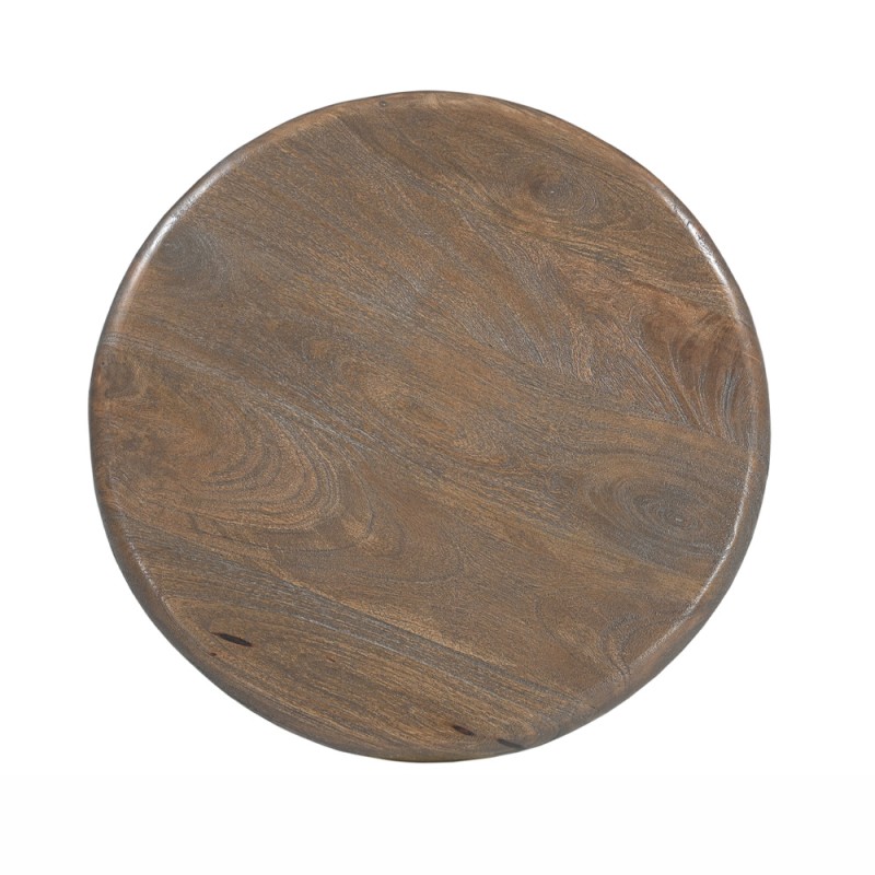 SOLOMON SIDE TABLE ΚΑΡΥΔΙ 54x54x52cm