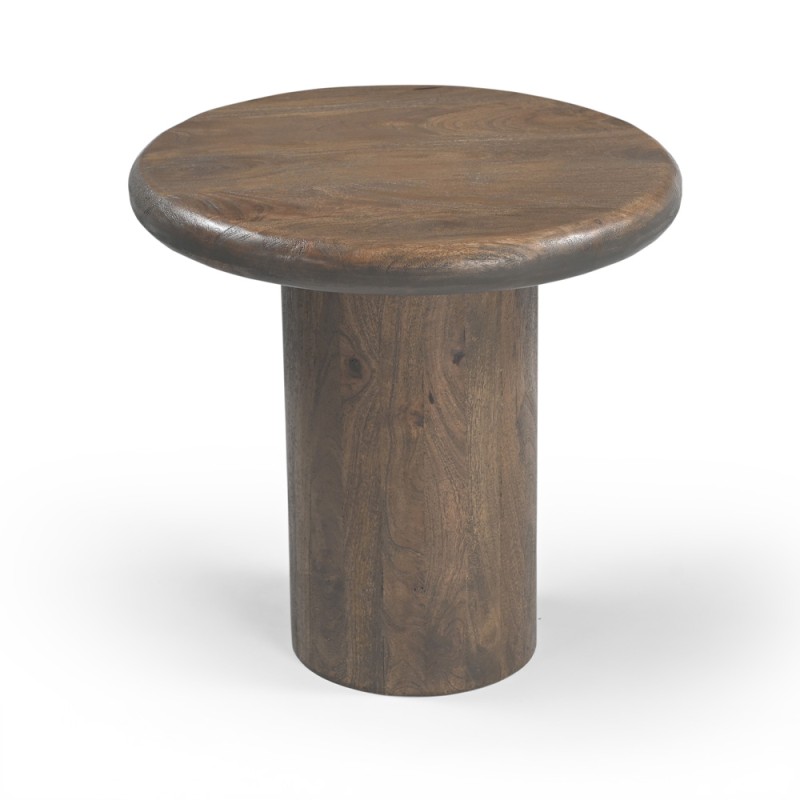 SOLOMON SIDE TABLE ΚΑΡΥΔΙ 54x54x52cm